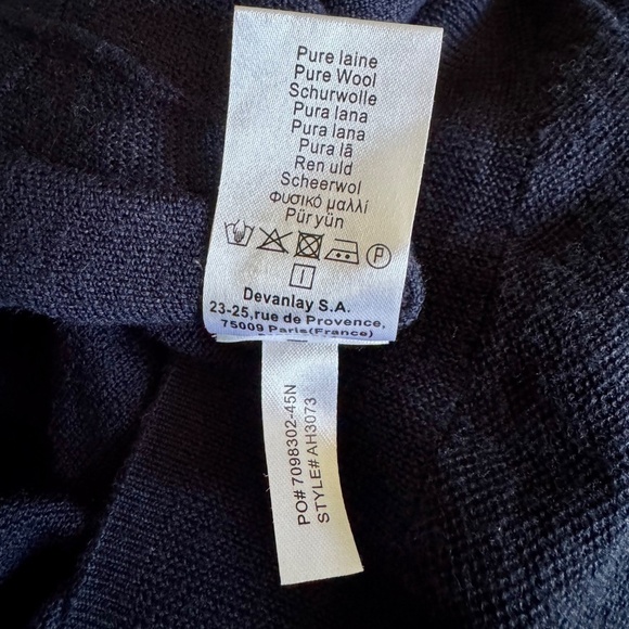 Lacoste Paris Lightweight Pure Wool Polo Sweater Size XL - Picture 7 of 12